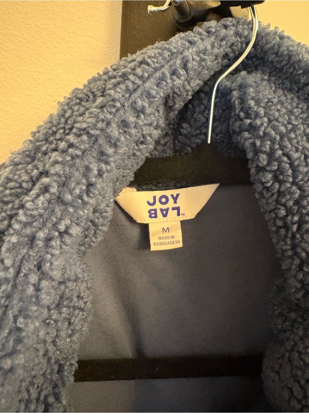 Women’s Joy Lab High Pile vest - M, blue - Picture 2 of 2